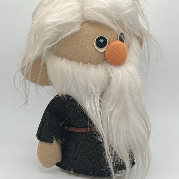 Vintage 60s Gunderful Creation Wizard Dwarf Plush Weighed Doll Japan 9” Gund - Picture 2 of 10